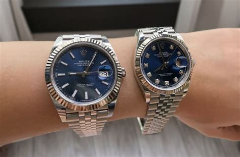 rolex sizes mm